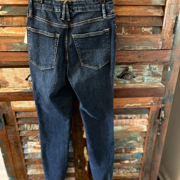 NWT Good American Good Legs High Waist Raw Hem Skinny Jeans Blue 701 Siz… - Picture 5 of 5
